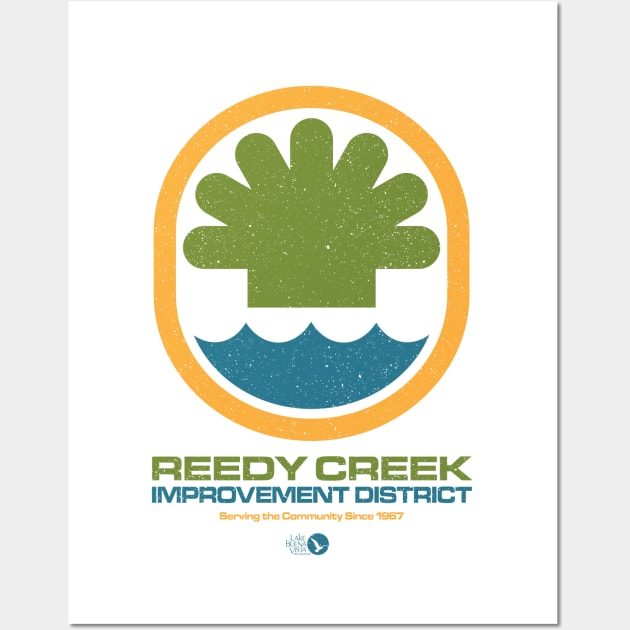 Reedy Creek Since 1967 Wall Art by RetroWDW